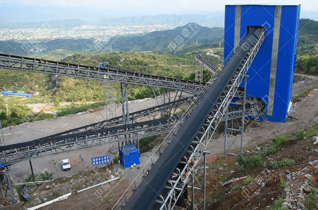 石料廠皮帶輸送機(jī)
